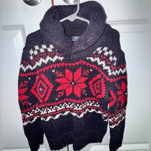 Polo by Ralph Lauren kids Turtleneck Sweater in Navy blue and Red